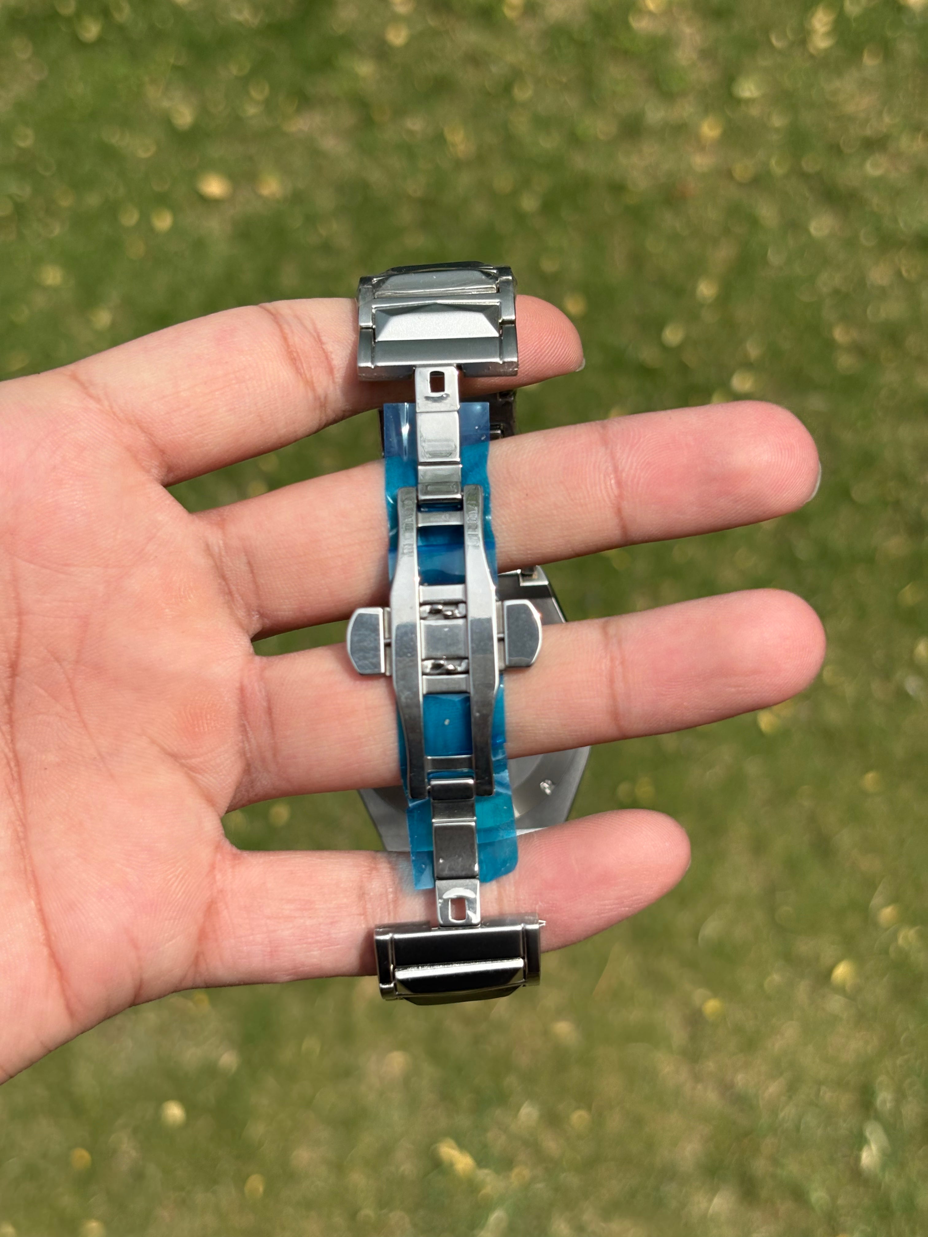 Hublot Steel Chain Two-Tone Black Dial