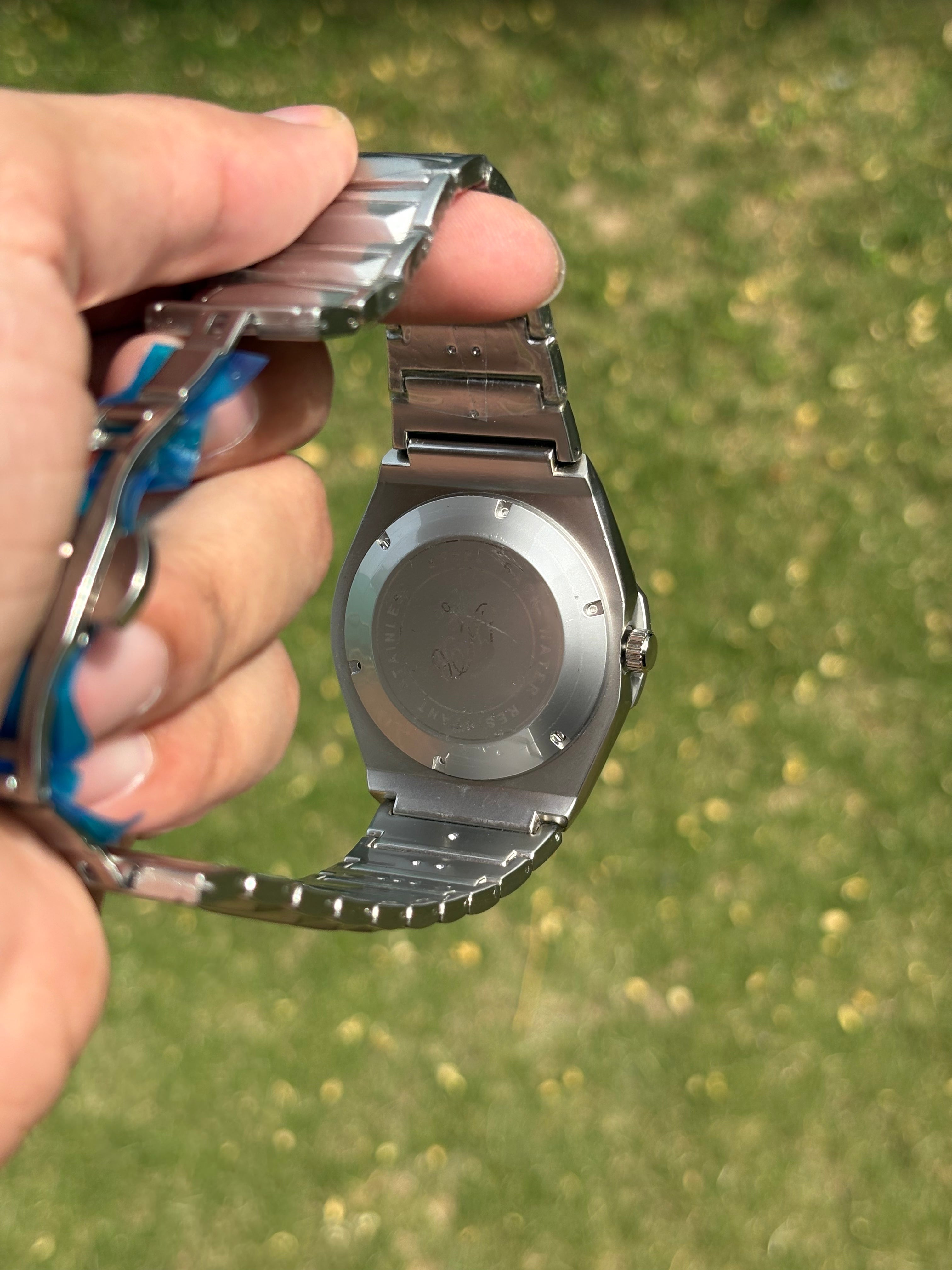 Hublot Steel Chain Two-Tone Black Dial
