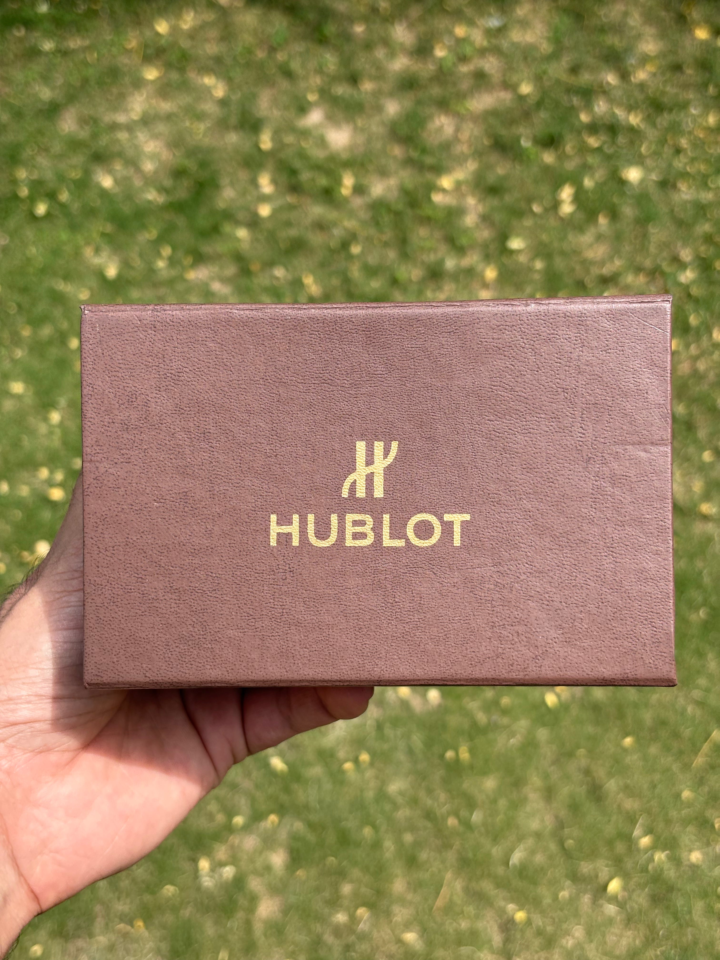 Hublot Steel Chain Two-Tone Black Dial