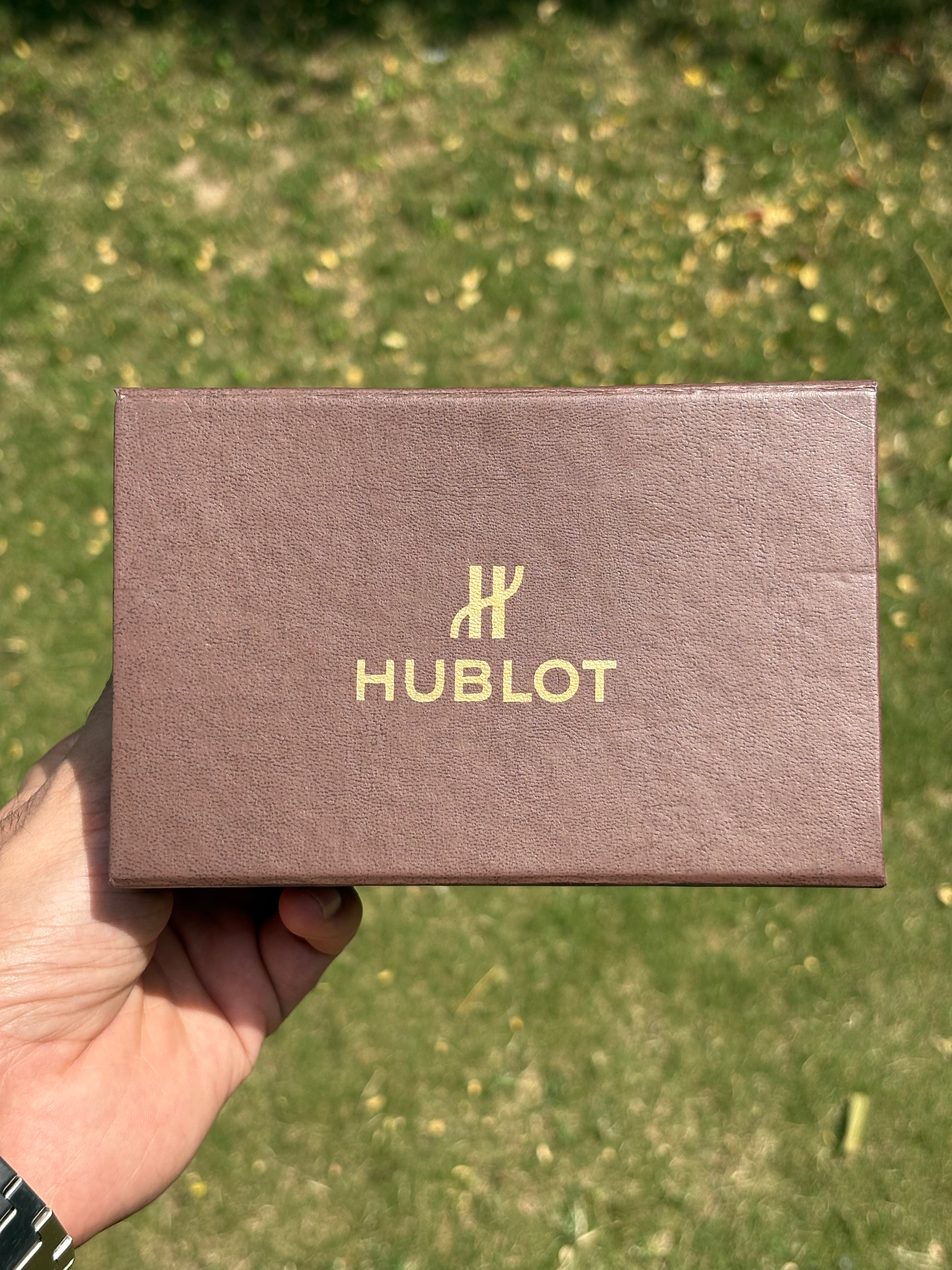 Hublot Steel Chain Two-Tone White Dial