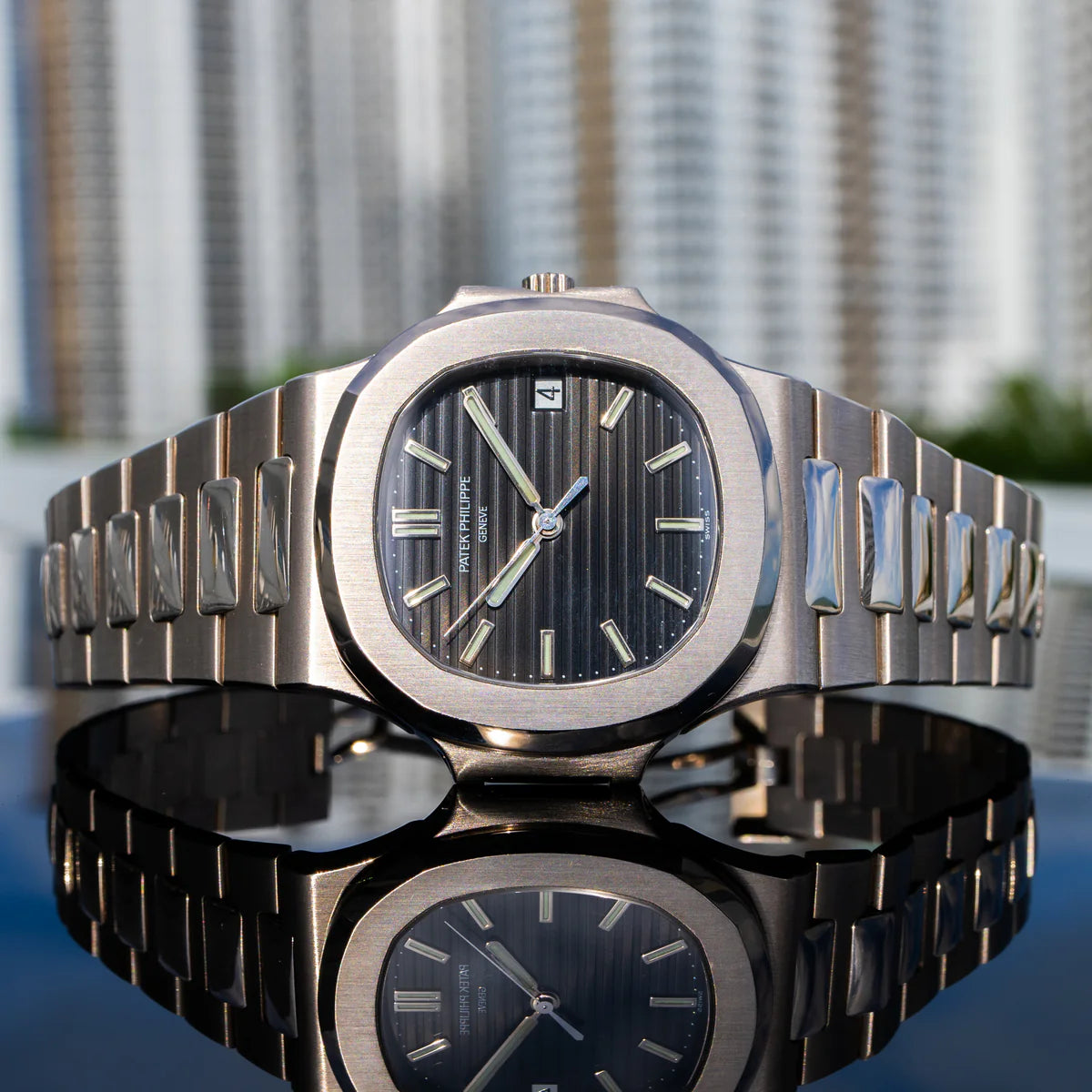 Patek Philippe Nautilus Black Dial