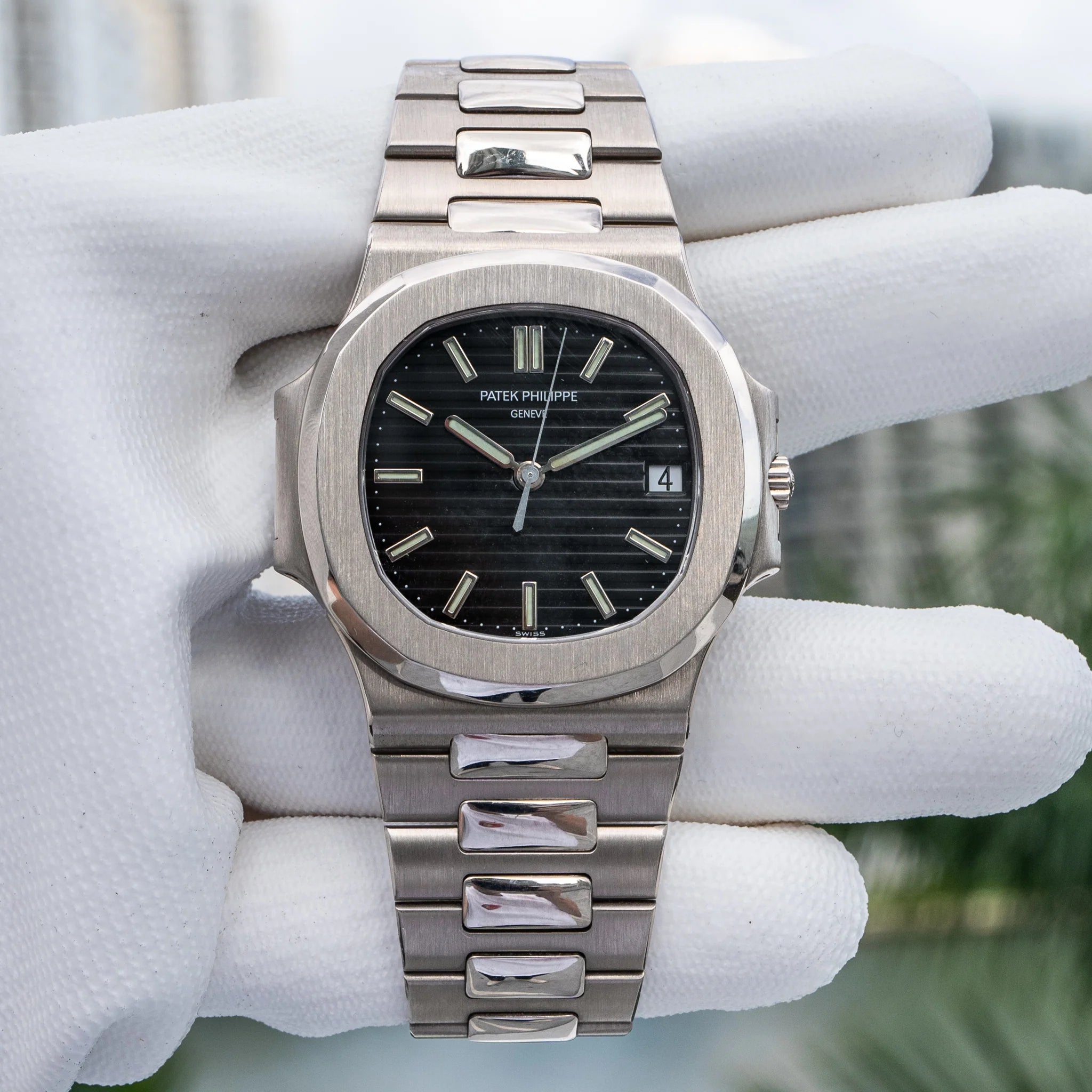 Patek Philippe Nautilus Black Dial